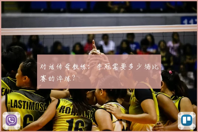 对话传奇教练：夺冠需要多少场比赛的淬炼？