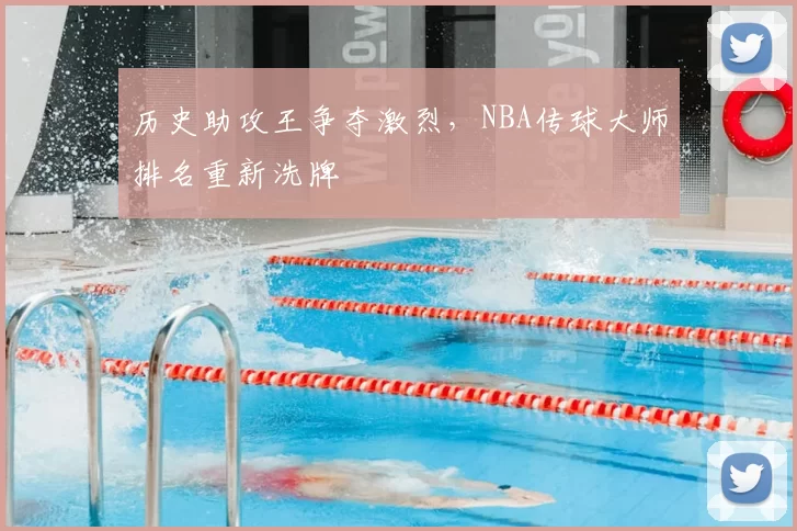历史助攻王争夺激烈，NBA传球大师排名重新洗牌