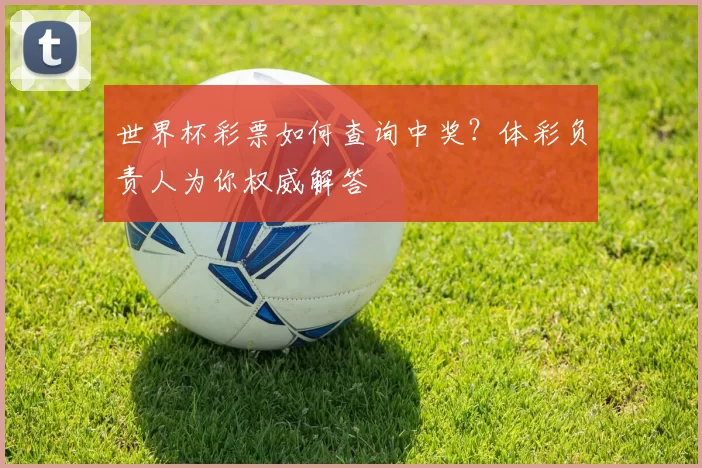 世界杯彩票如何查询中奖？体彩负责人为你权威解答