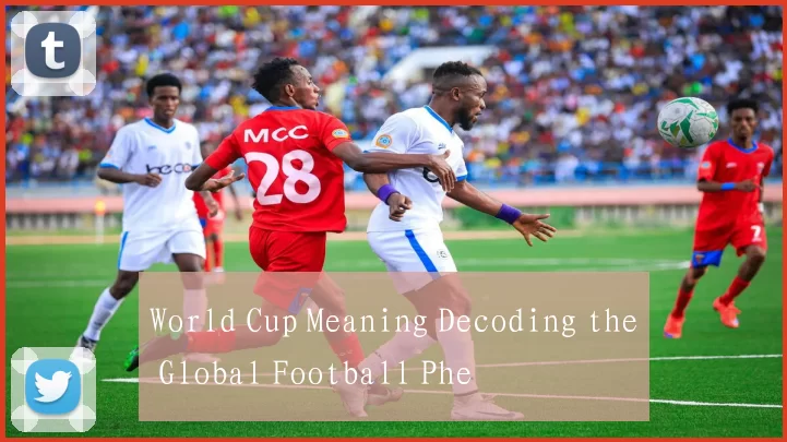 World Cup Meaning Decoding the Global Football Phe