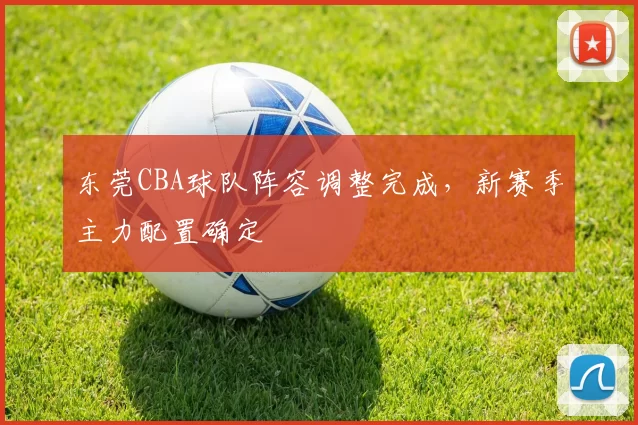东莞CBA球队阵容调整完成，新赛季主力配置确定